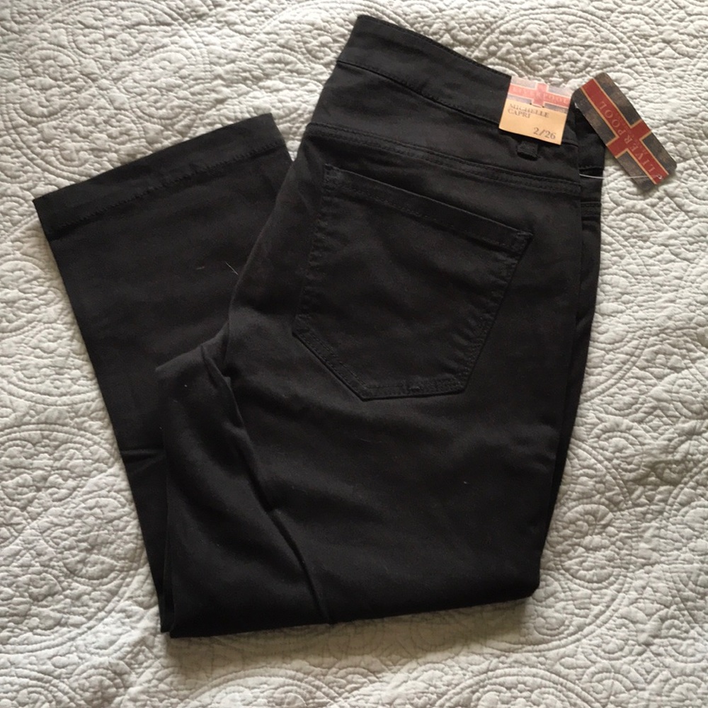 Black Liverpool “Michelle Capri” Denim